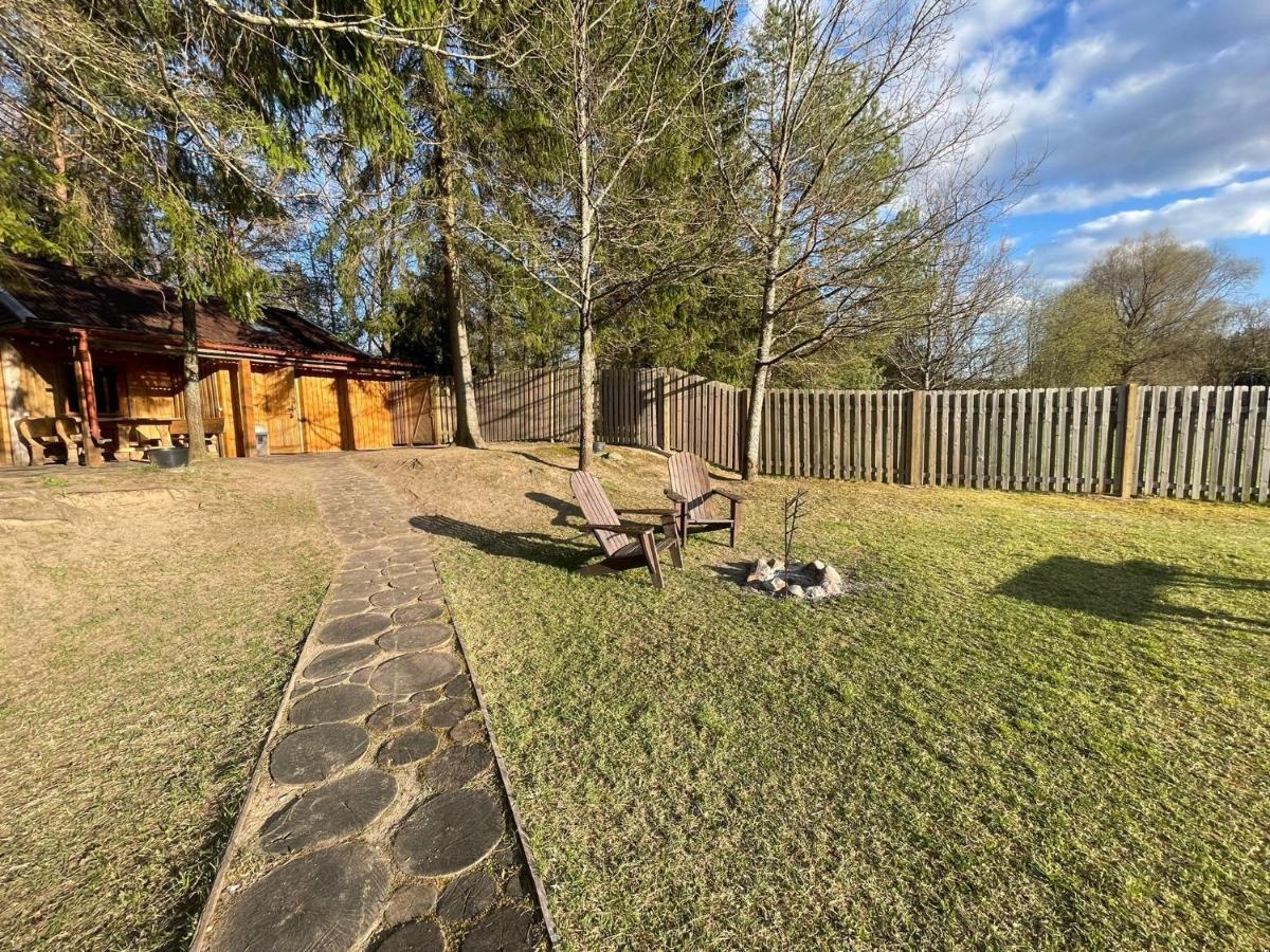 Cēsis Holiday House With Sauna מראה חיצוני תמונה