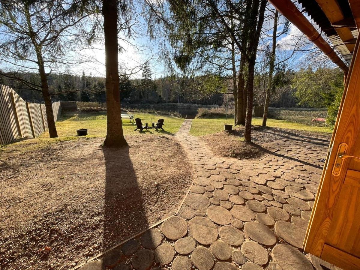 Cēsis Holiday House With Sauna מראה חיצוני תמונה