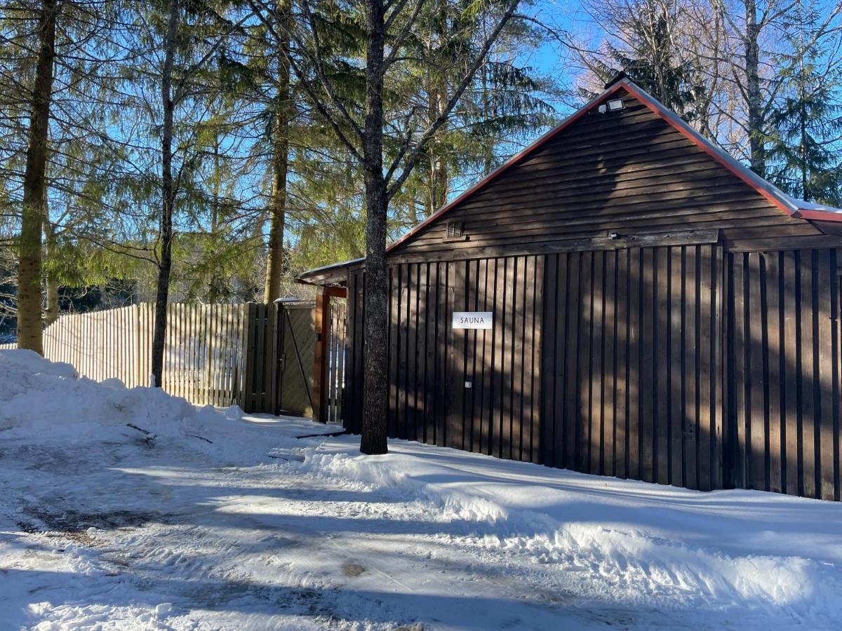 Cēsis Holiday House With Sauna מראה חיצוני תמונה
